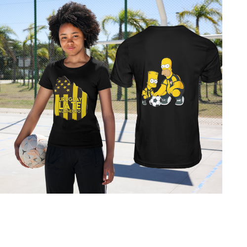 Remera de Algodon 2 Estampado Personalizado