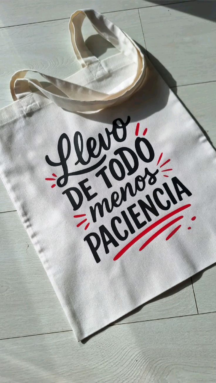 Bolsa de tele personalizada