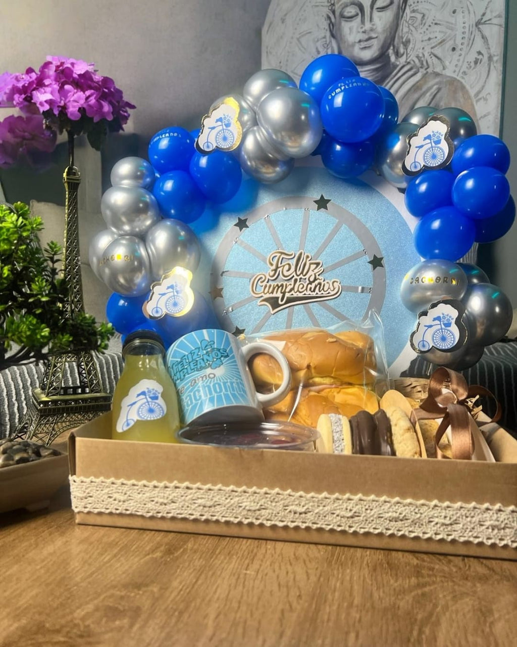 Desayuno con Arreglo de Globos